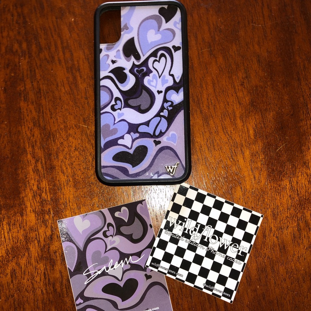 salem mitchell x wildflower iphone x case!